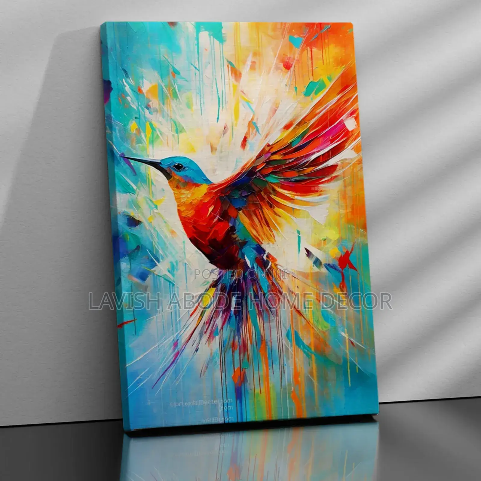 Bird Wall Art Hanging Decor A2