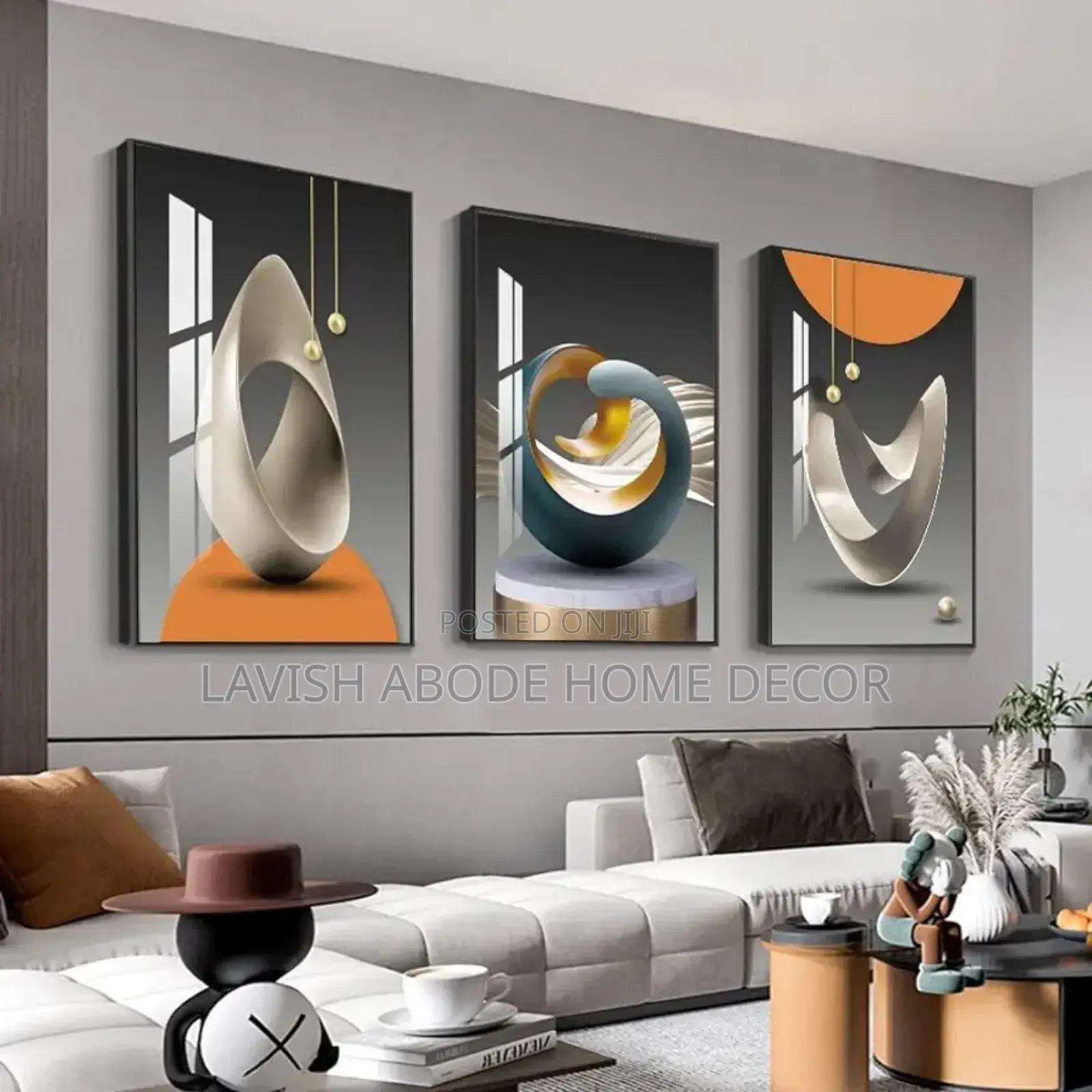 3 Piece Wall Art Decor - A3 Size