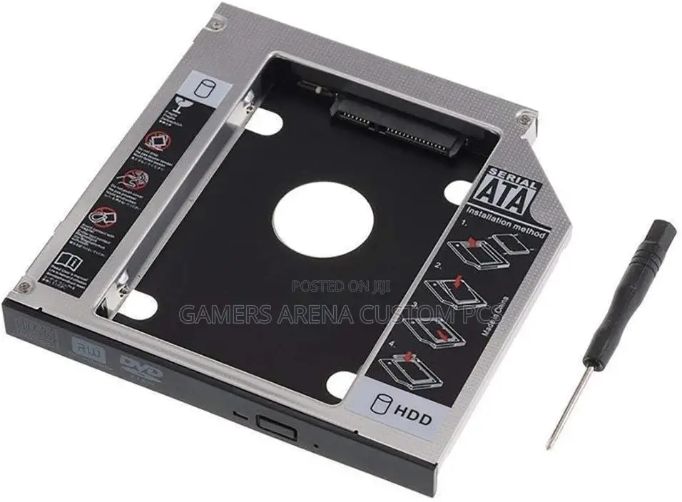 SATA 2nd HDD SSD Hard Drive Caddy for 9.5mm Universal