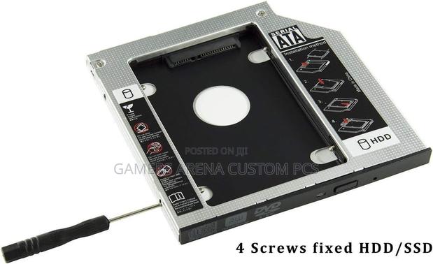 SATA 2nd HDD SSD Hard Drive Caddy for 9.5mm Universal - thumbnail 3