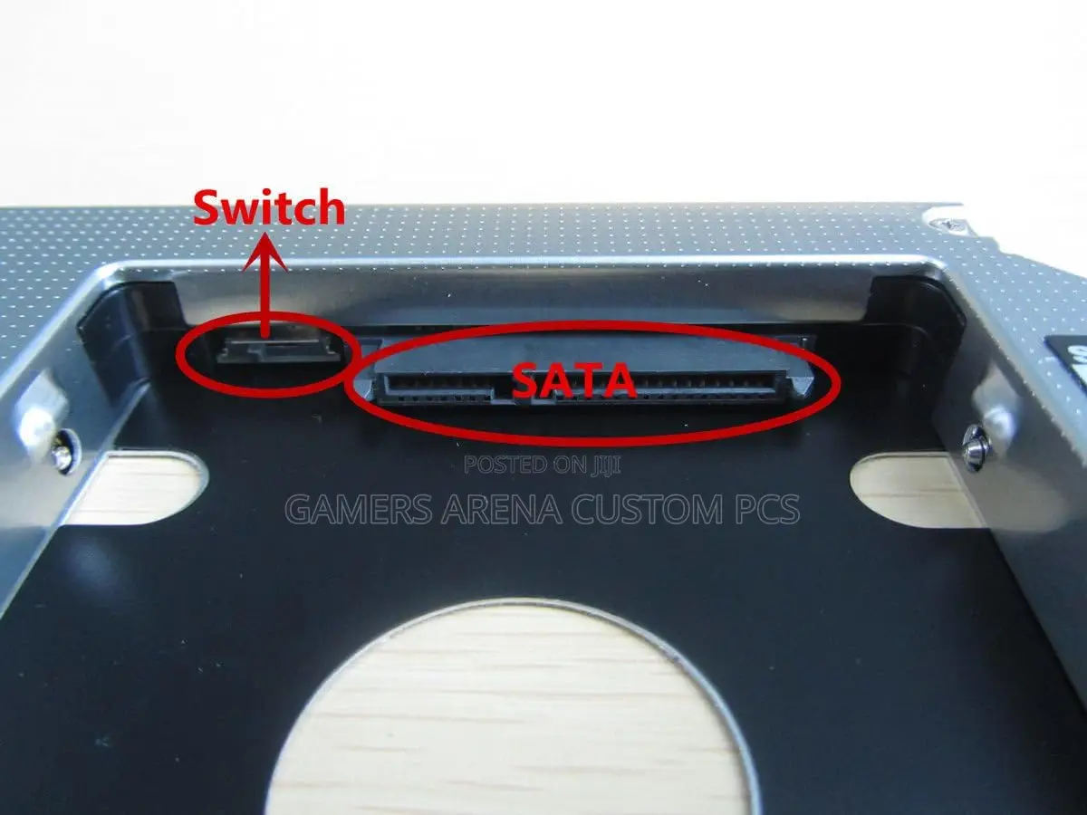 SATA 2nd HDD SSD Hard Drive Caddy for 9.5mm Universal