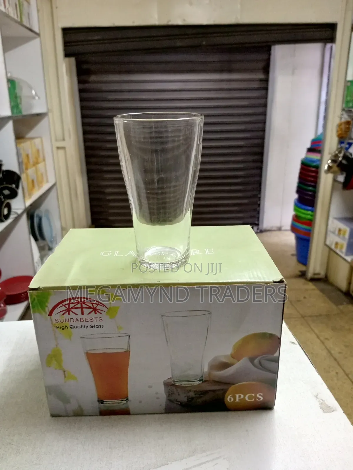 Juice Glass/Long Tumbler Glass/6pc Water Glass/Hotel Glass