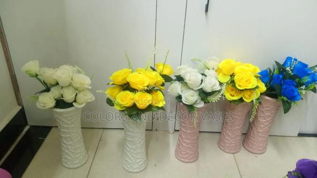 Long Flower Vases With Flowers - main view