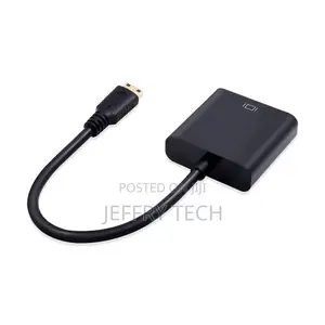 CHIPAL MINI HDMI Input to VGA Output HDMI Male Adapter To