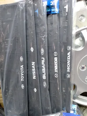 Oblong 1pc Plastic With Car Logo Nissan,Toyota,Subaru,Mazda