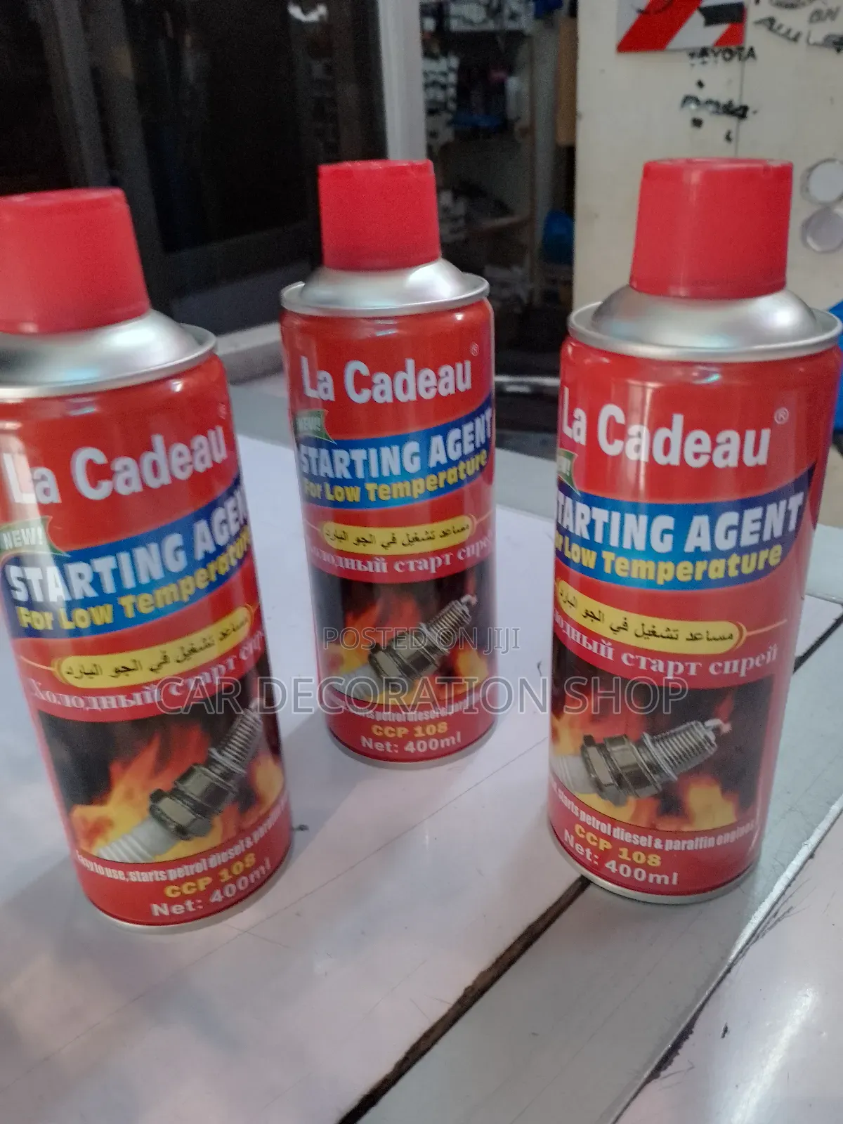 Plugs Starting Agent Spray