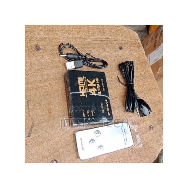 3 PORT HDMI Switcher/Selector With IR Remote - thumbnail 3