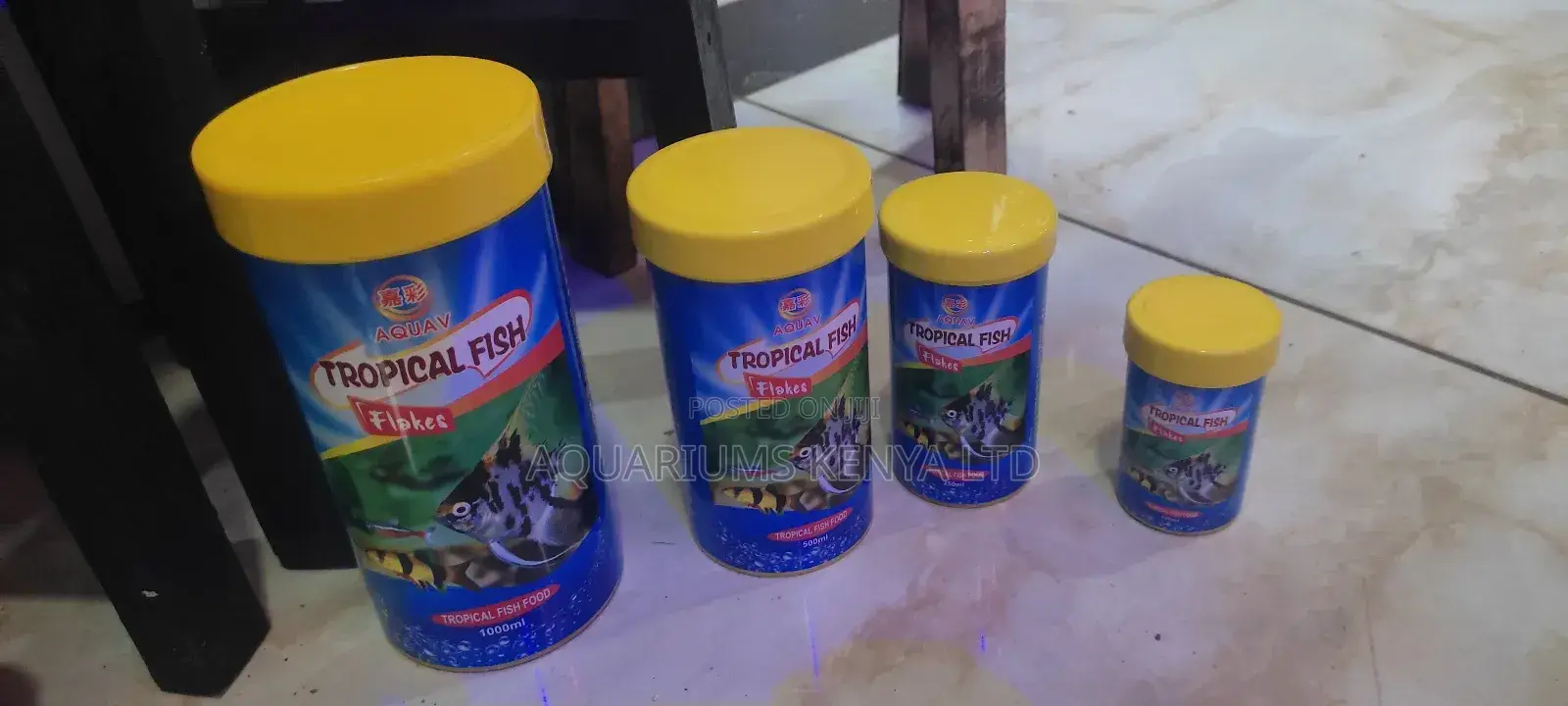 All Size Aquarium Fish Food Flake 100ml-1000ml
