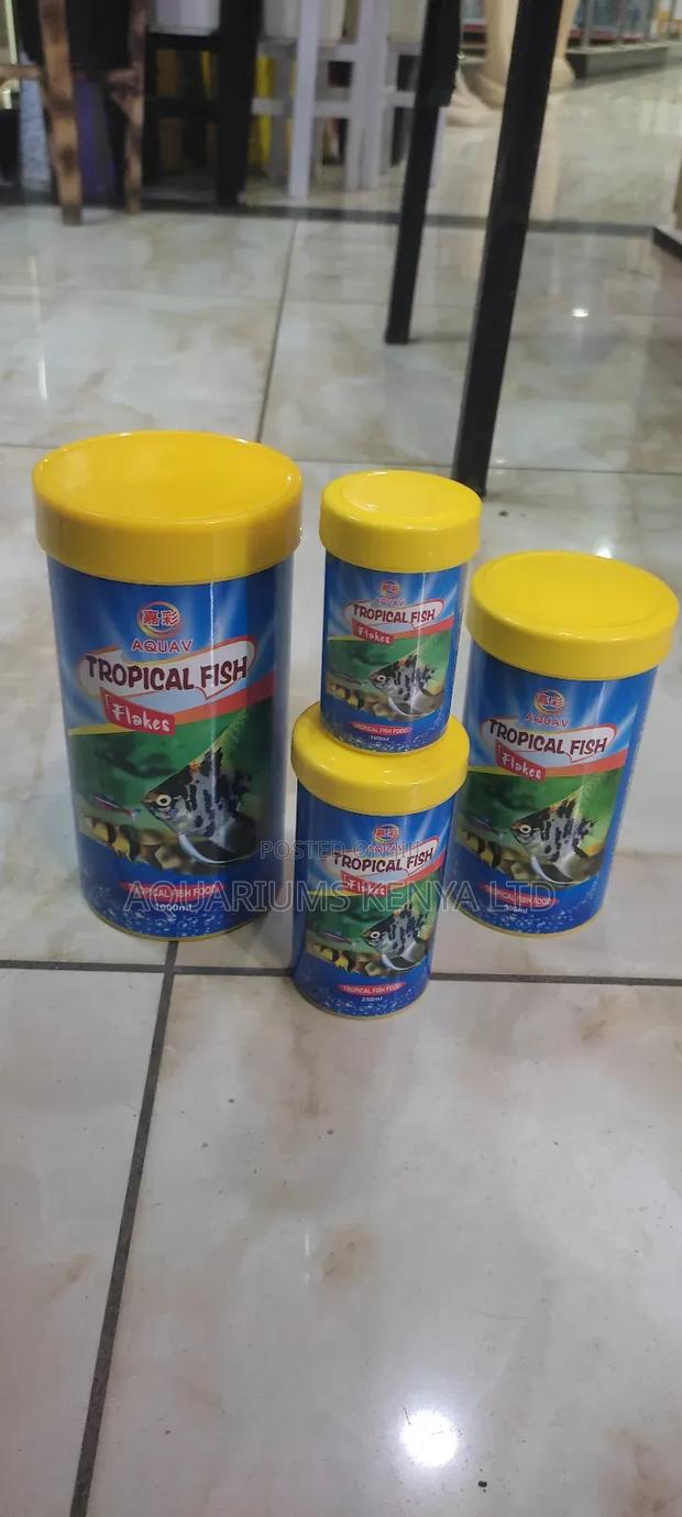 Tropical Fish Food Flake All Sizes - main view