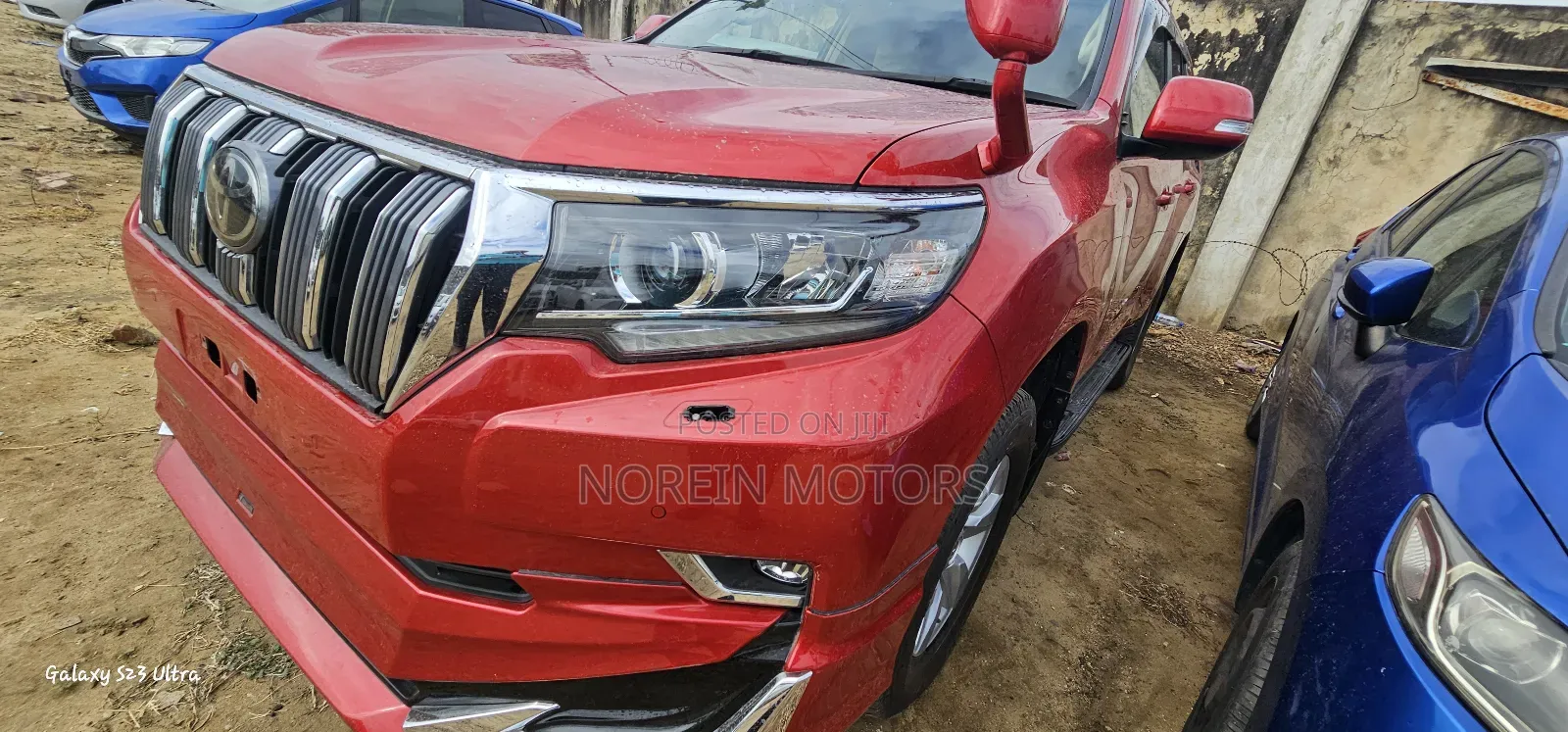 Toyota Land Cruiser Prado 2018 Red