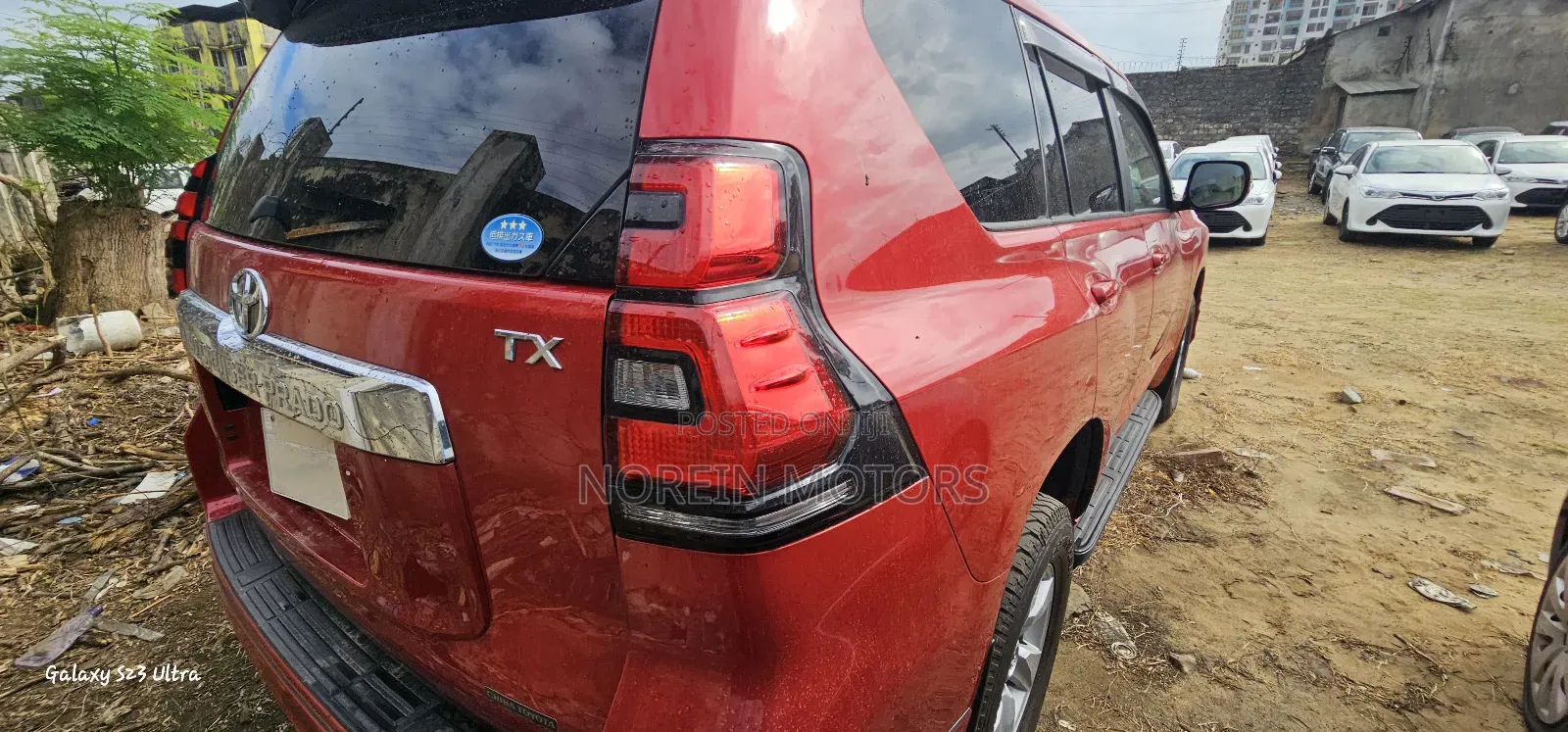 Toyota Land Cruiser Prado 2018 Red