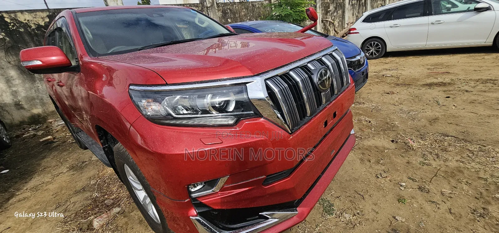 Toyota Land Cruiser Prado 2018 Red