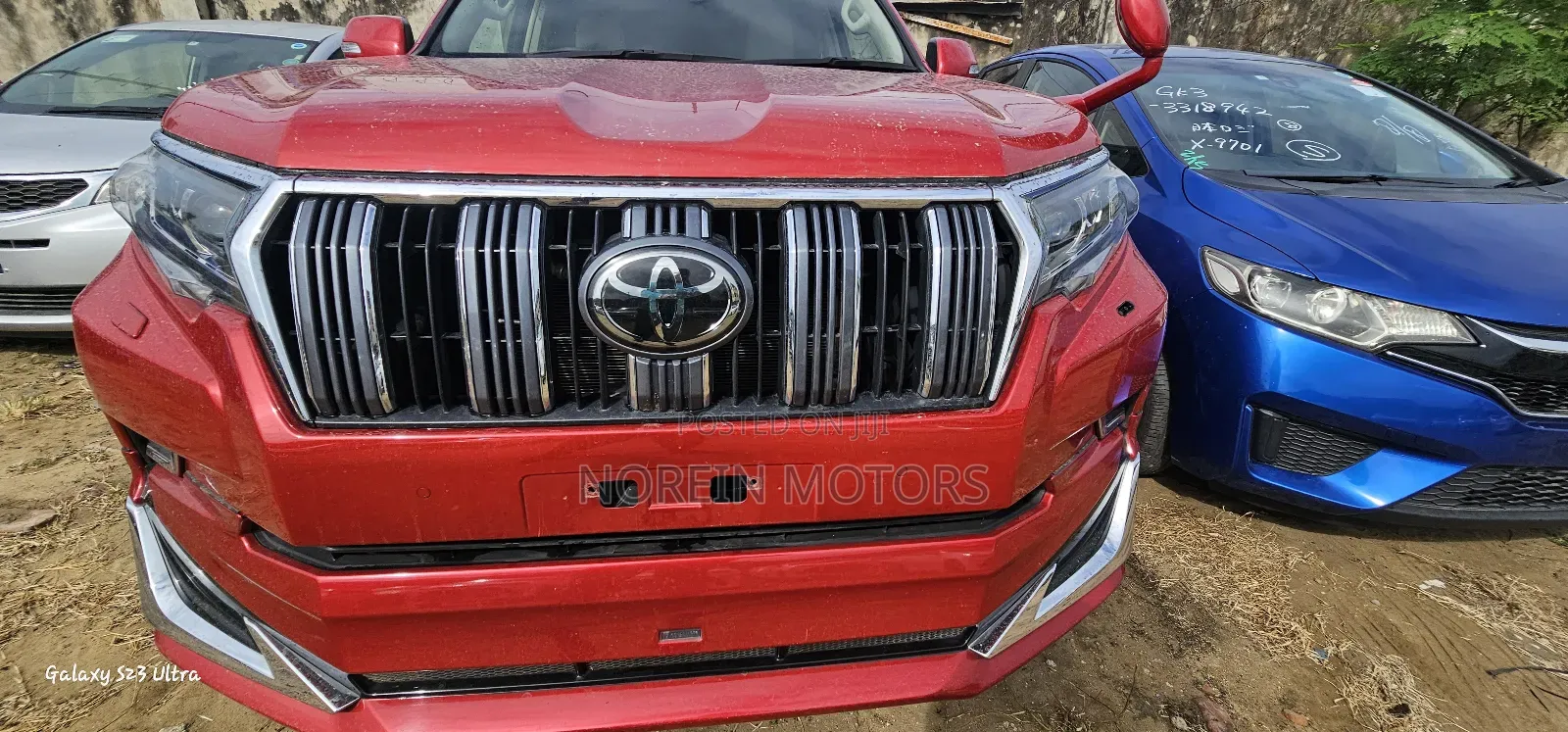 Toyota Land Cruiser Prado 2018 Red