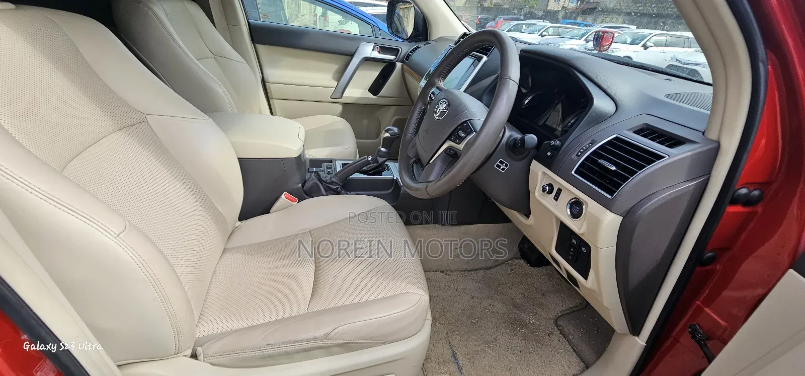 Toyota Land Cruiser Prado 2018 Red