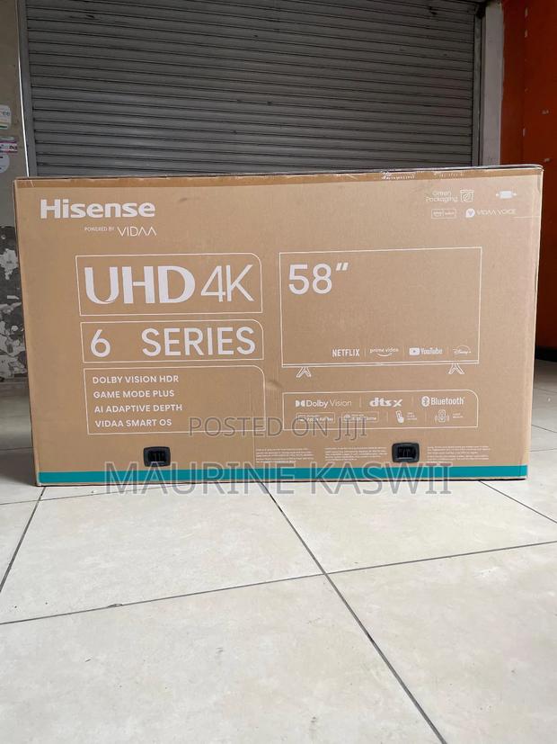 Hisense 58a6 Smart Tv Uhd Frameless - main view