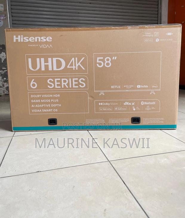 Hisense 58a6 Smart Tv Uhd Frameless - thumbnail 2