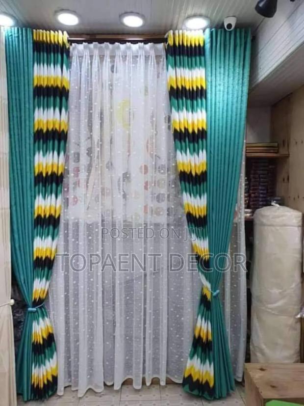 Green Themed Curtains and Sheers