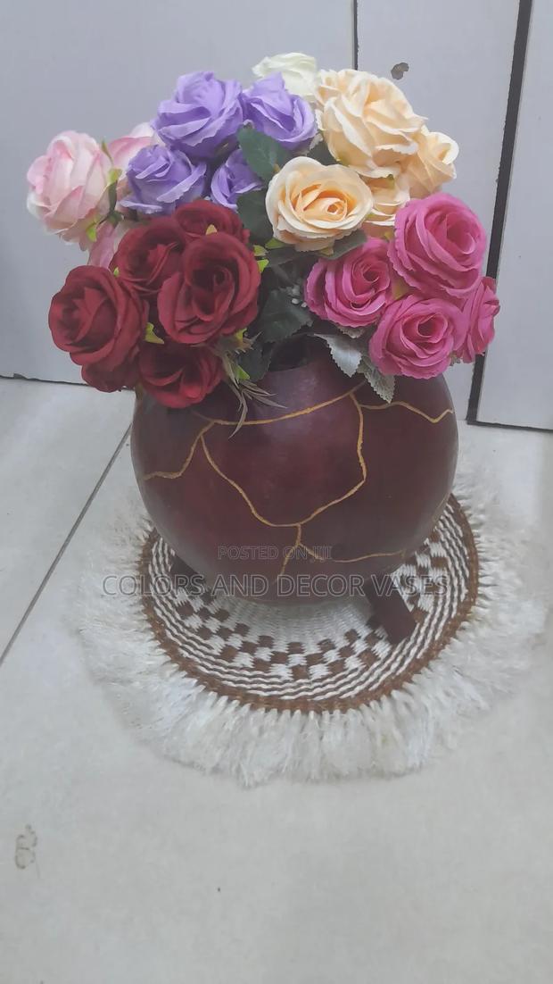 Flowers and Calabash Centre Piece Decor