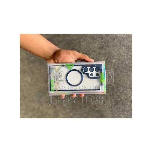 Samsung S23 Ultra Crystal Clear Magsafe Case/Cover - thumbnail 2