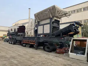 300 TPH Impact Mobile Crushing Station Crusher Plant