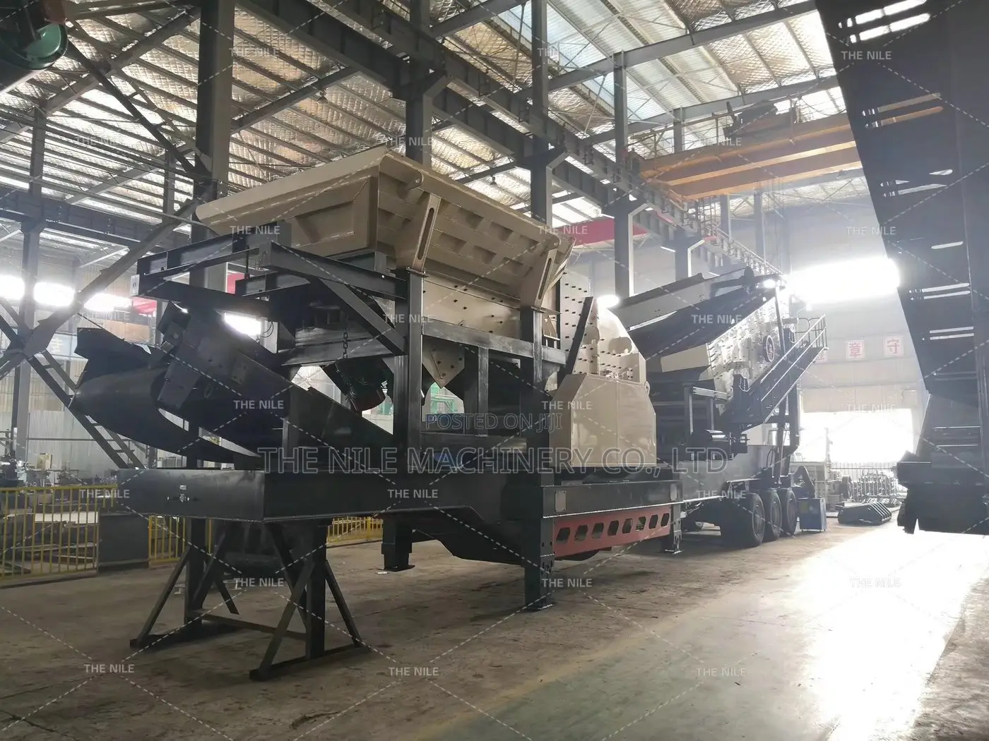 Complete Mining Gravel Impact Crushing and Screening Plant