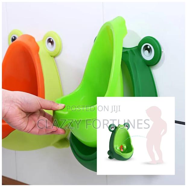 Height Adjustable Boys Urinal /Boys Frog Like Urinal - thumbnail 2