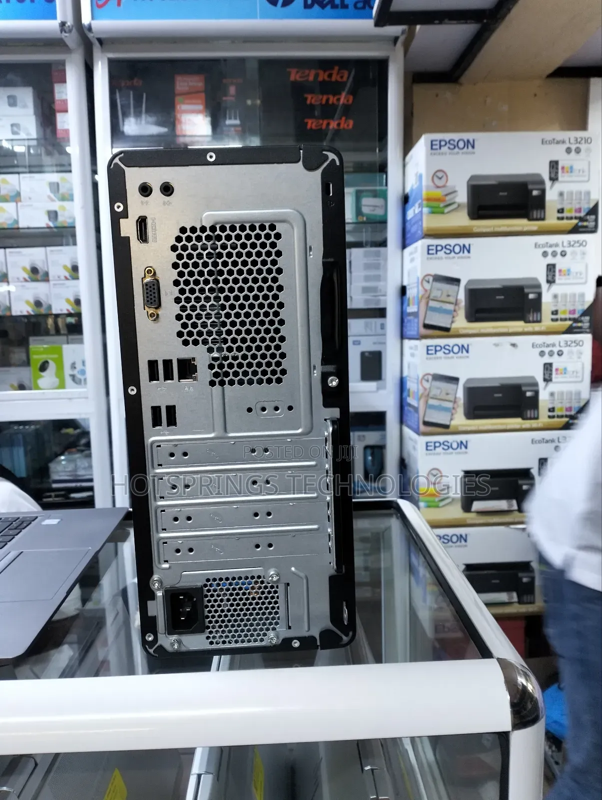 New Desktop Computer HP 8GB AMD Ryzen 5 HDD 500GB