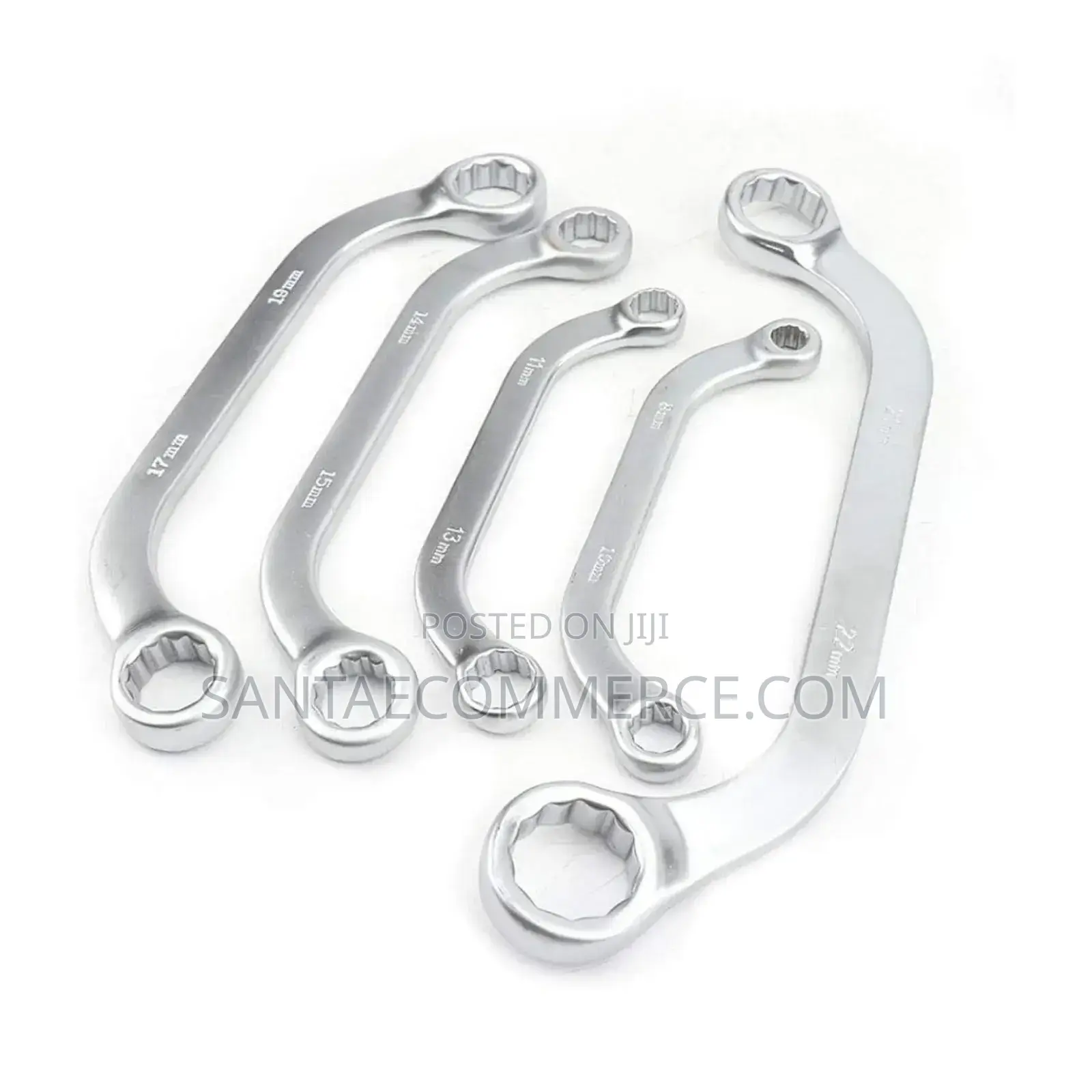 U Type Crescent Double Ended C Ring Spanner Wrench Set