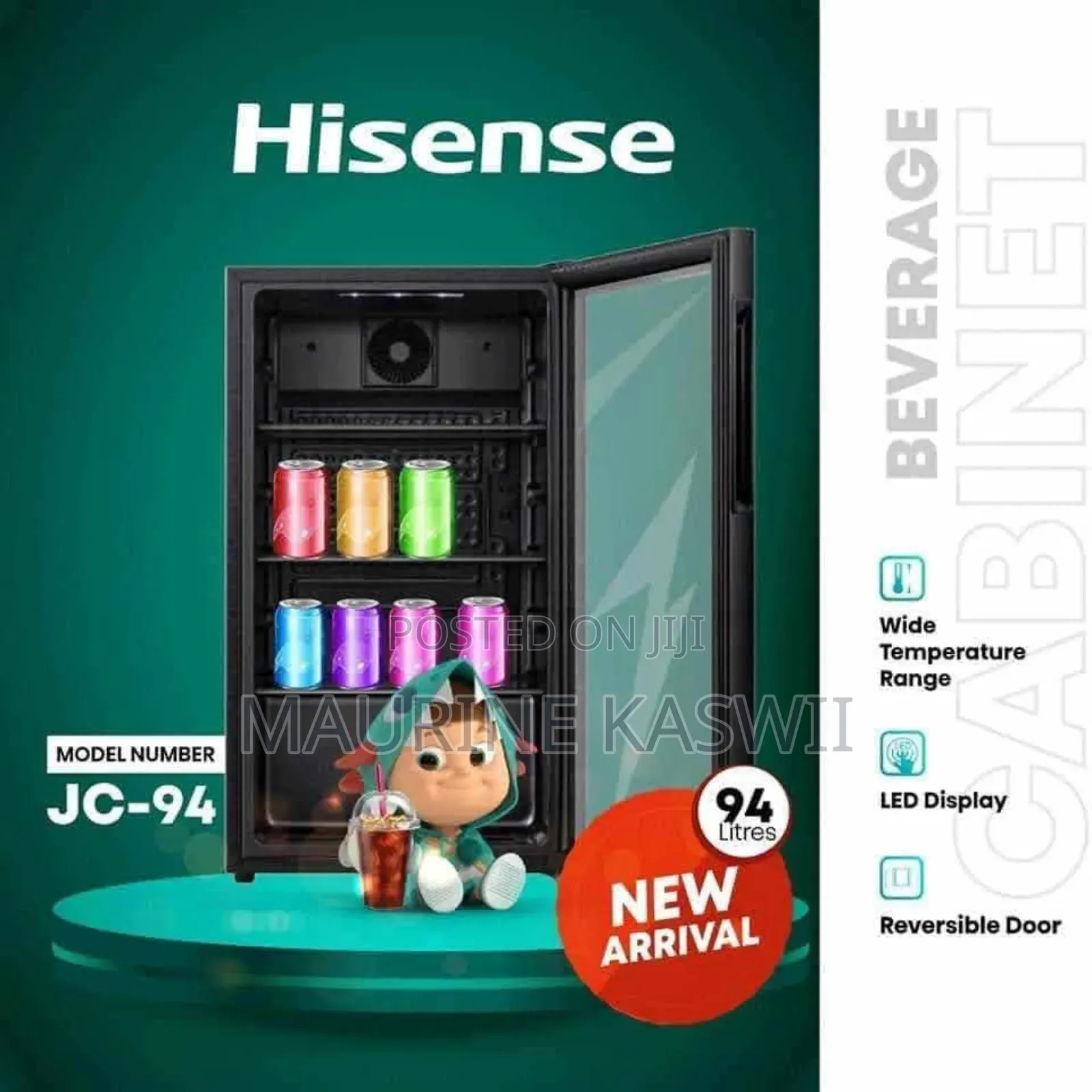 Hisense 91L Beverage Cooler