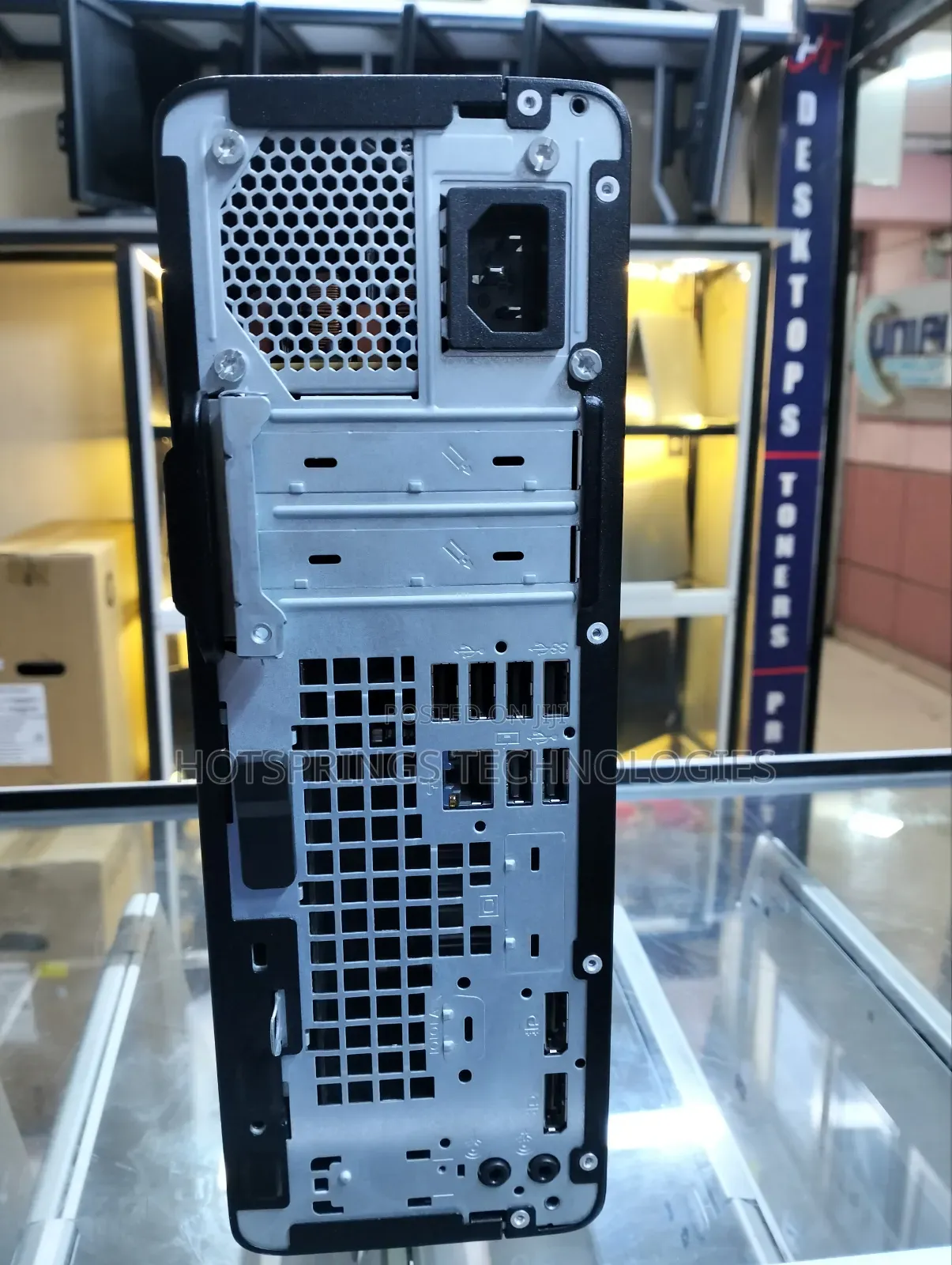 Desktop Computer HP ProDesk 600 G3 8GB Intel Core I3 SSD 500GB