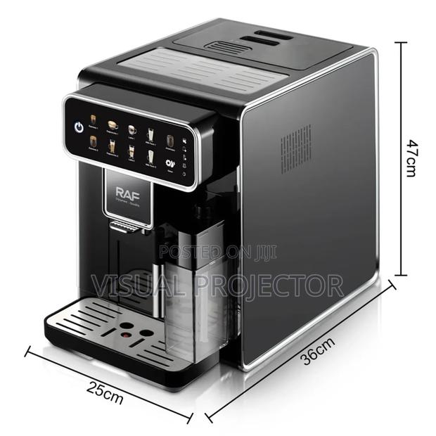 RAF Full Automati Coffee Maker , Espresso Cappuccino Latte - thumbnail 2