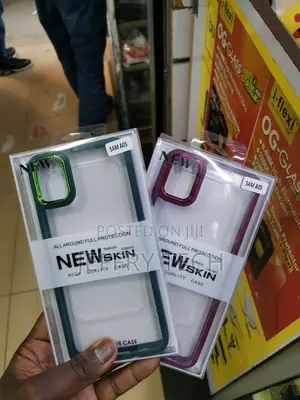 Clear Back PC Case Round Colored Samsung Galaxy A05