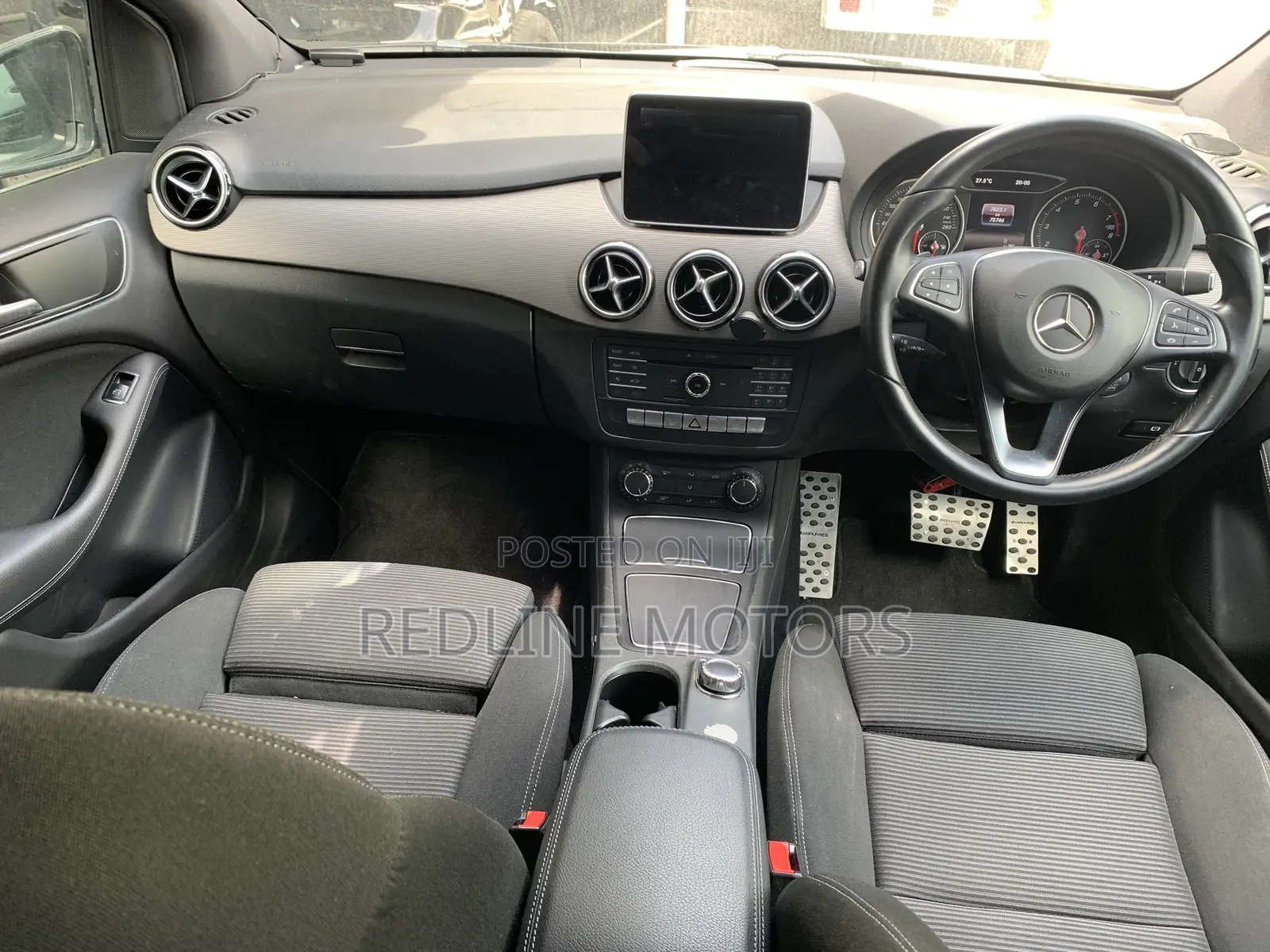 Mercedes-Benz B-Class 2016 Black