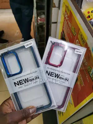 Clear Back PC Frame Case Round Colorful Samsung Galaxy A35