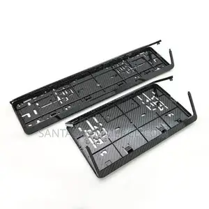 Carbon Fiber Coated Number License Plate Holder Frame
