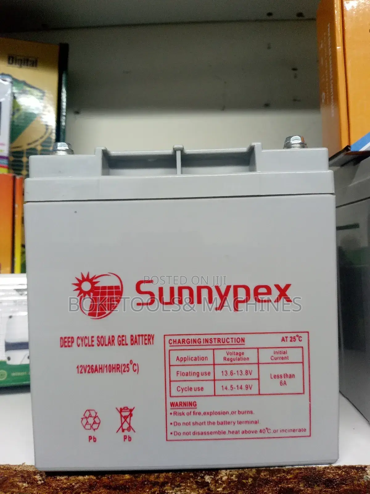 12v26ah Sunnypex Battery