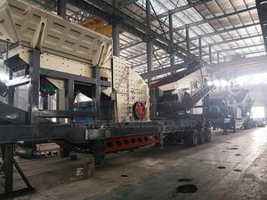 Mobile Manganese Ore Impact Crusher Crushing Plant - thumbnail 2