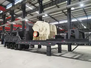 Mobile 200 TPH Impact Crusher Crushing Plant in Kenya