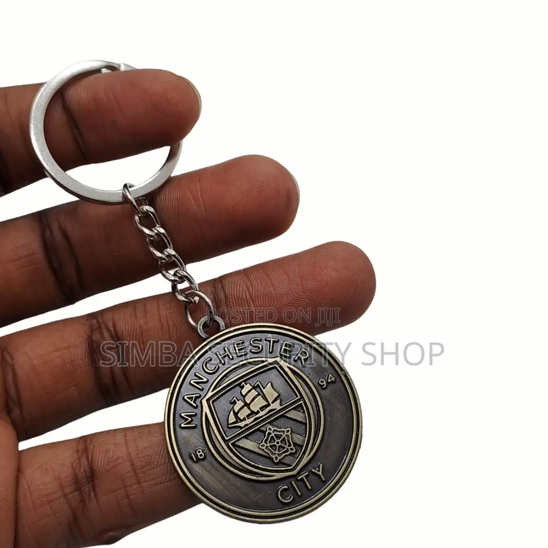 Manchester City Fan Football Soccer Key Chain Holder Man FA