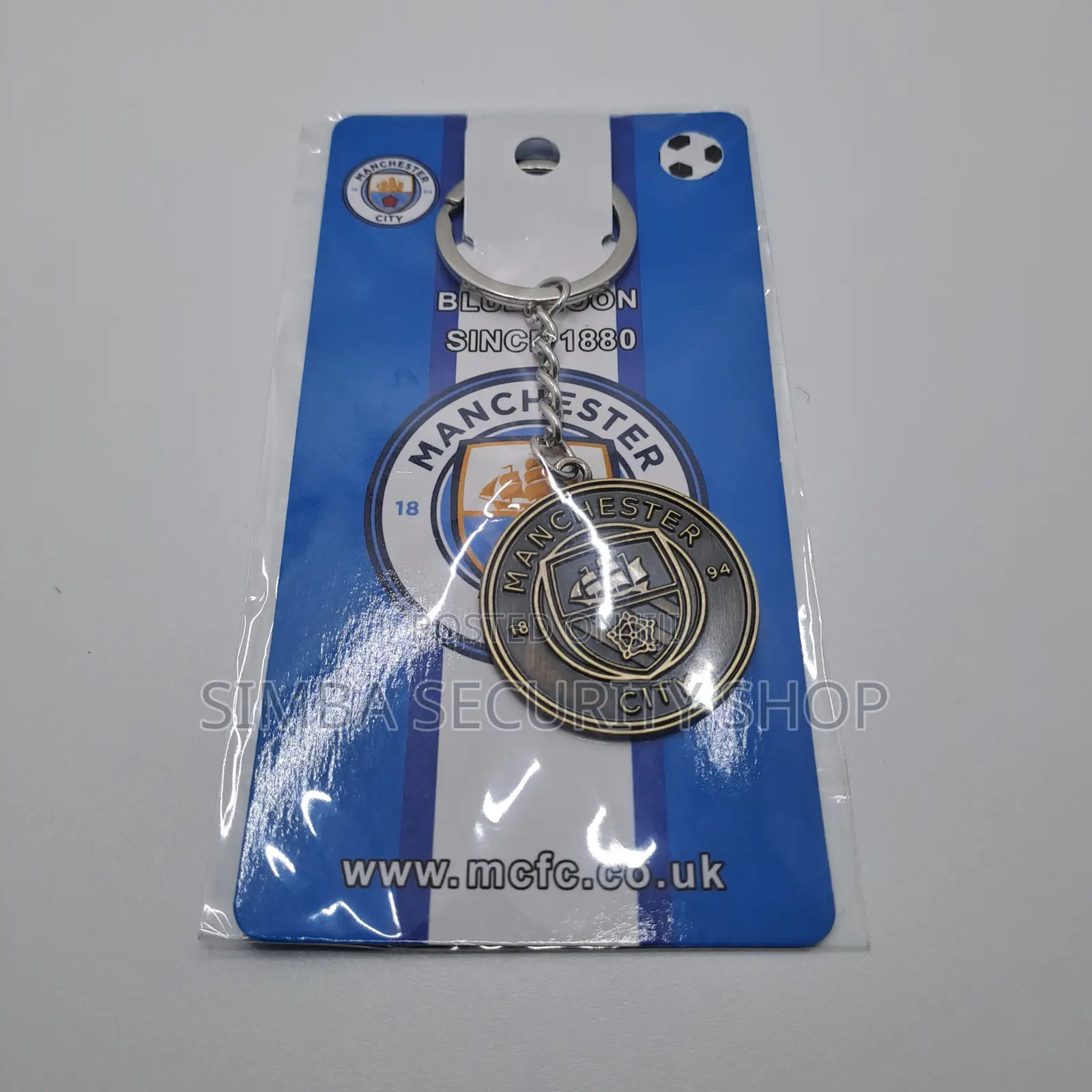 Manchester City Fan Football Soccer Key Chain Holder Man FA