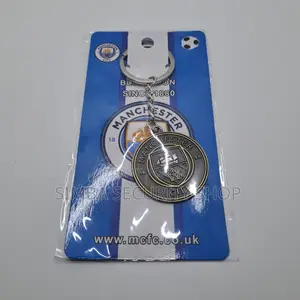 Manchester City Fan Football Soccer Key Chain Holder Man FA