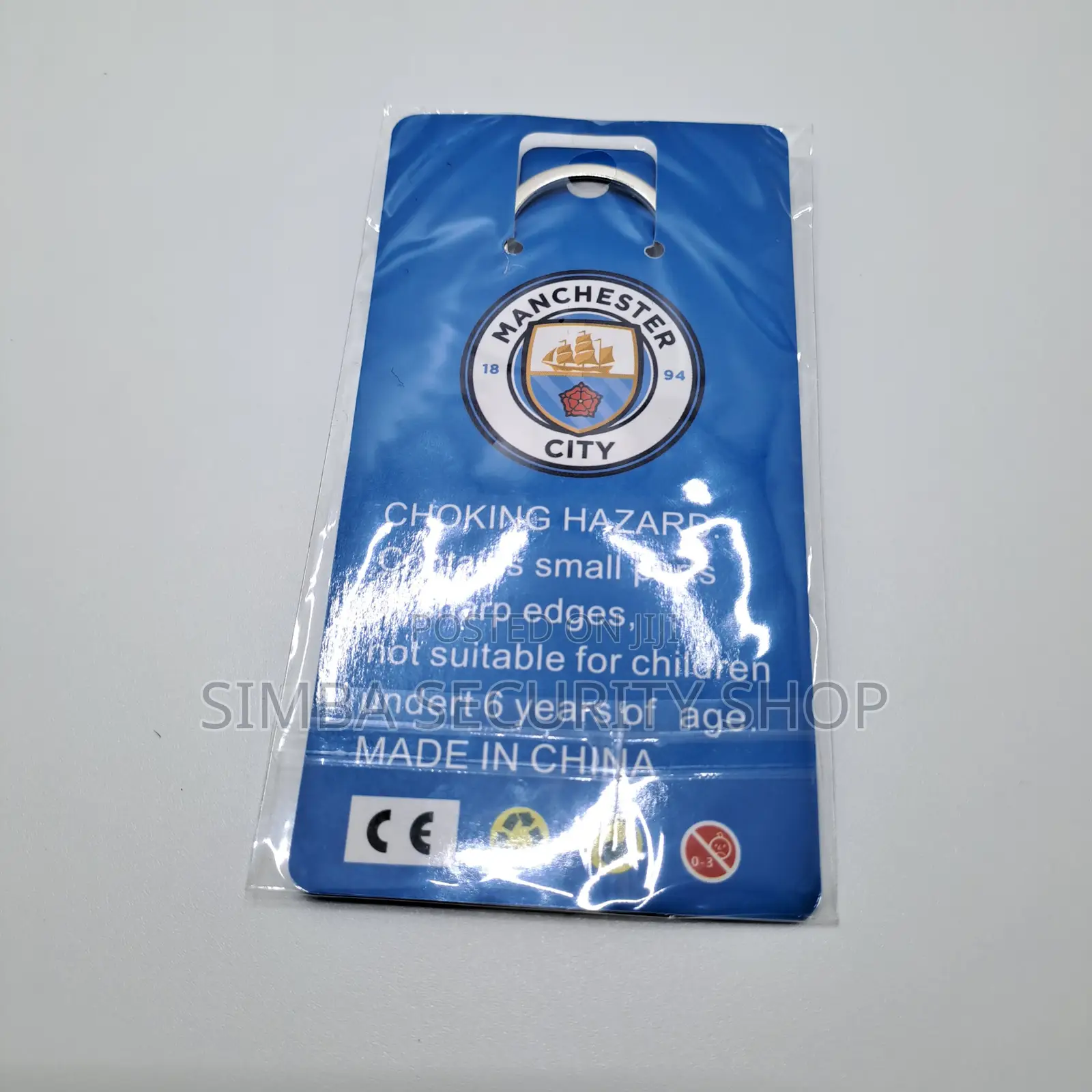 Manchester City Fan Football Soccer Key Chain Holder Man FA