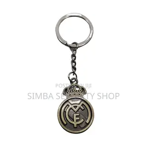 Real Madrid Fan Football Soccer Key Chain Holder Merchandise