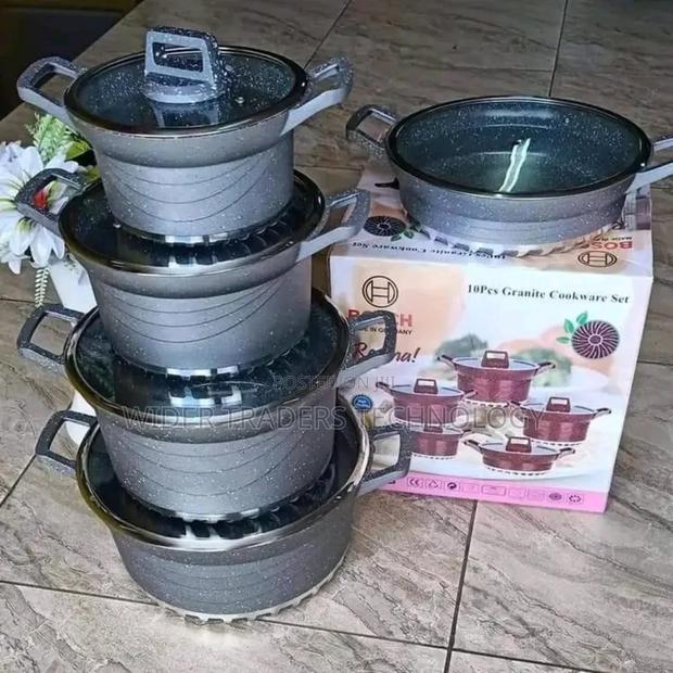 Bosch 10pcs Germany Granite Sufurias Sets