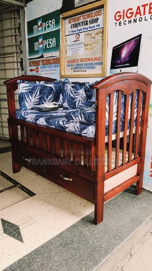 Baby Cot *Brown Baby Cot Alone - thumbnail 2