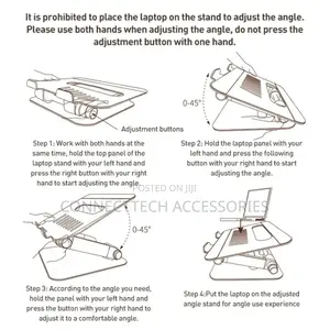 Yesido LP06 Foldable Laptop Swivel Stand(Silver)