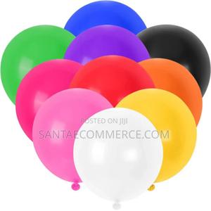 Colourful Party Balloons 10pcs - thumbnail 2