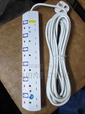 JSB 6 Ways Power Extension Cables 10metres - main view