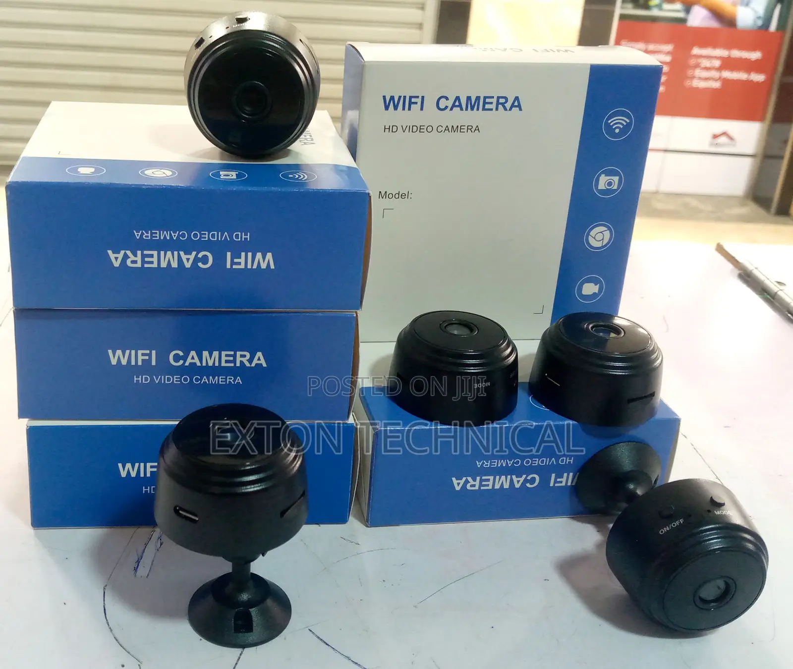 Magnetic Wifi Camera Mini Spy Hidden CCTV Wide Range