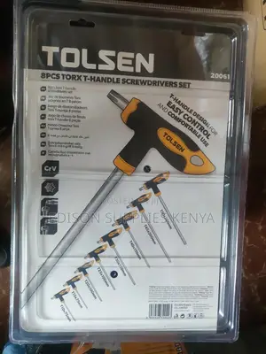 Torx Keys Tolsen Torx Screwdriver Set T-Handle 8pcs - 20061